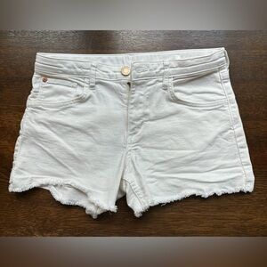 & Denim Brand Raw Hem shorts